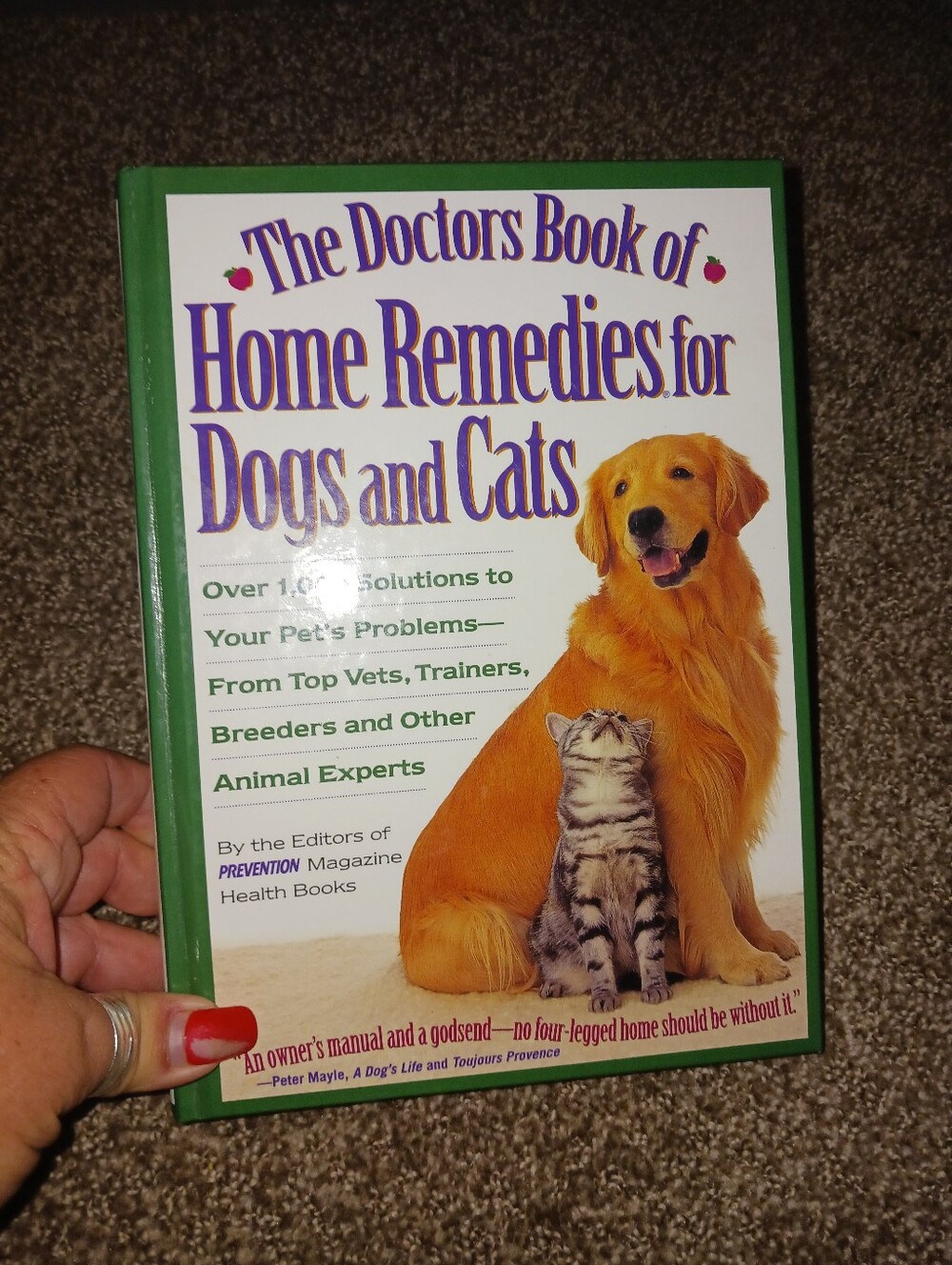 The Doctors Book of Home Remedies for Dogs and Cats - Green